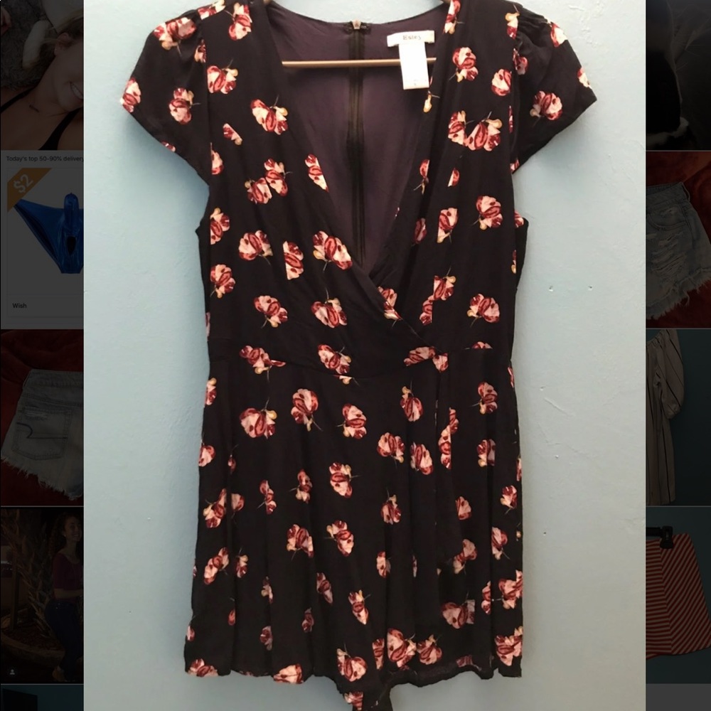 Floral romper